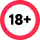 18+ значок